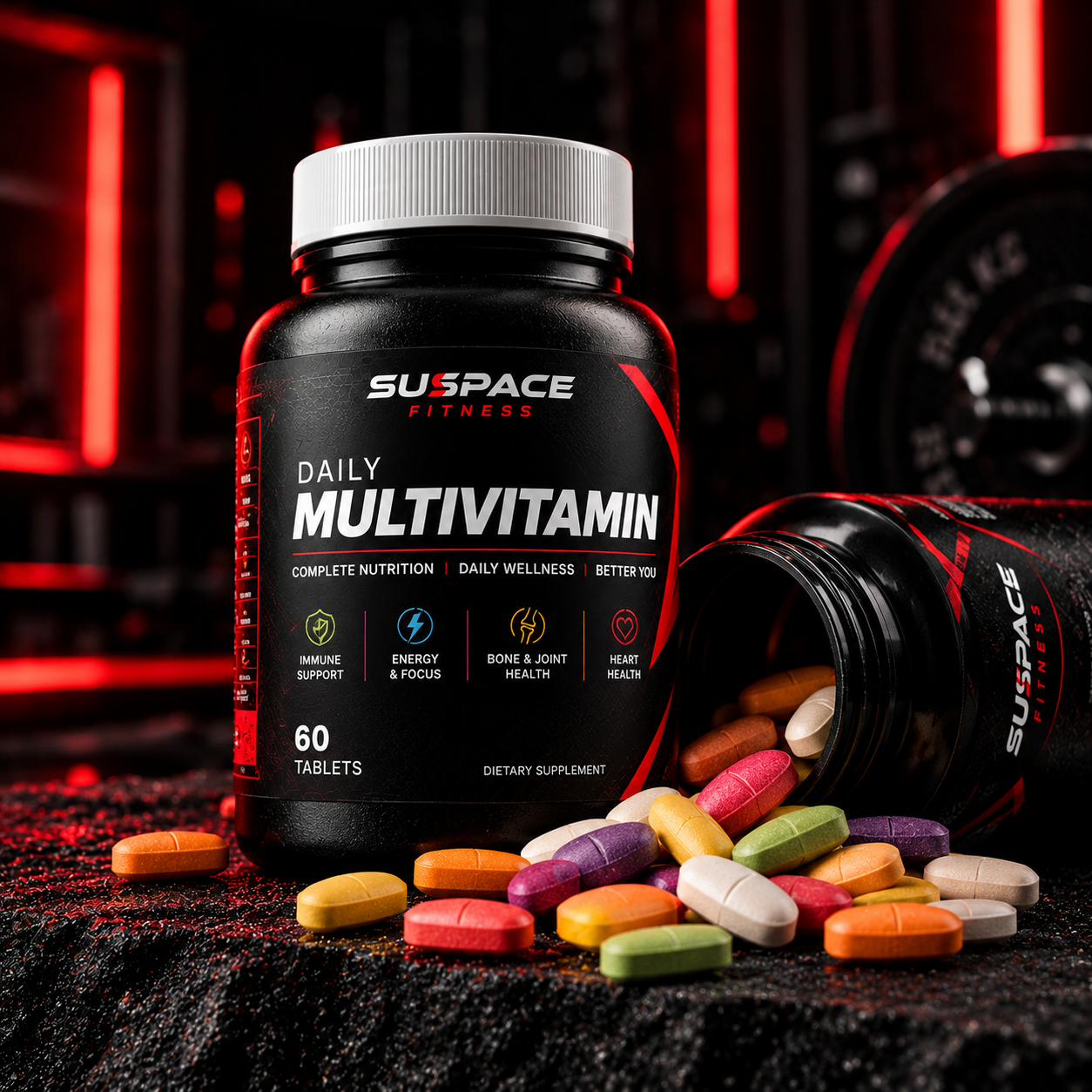 SuSpace Daily Multivitamin (60 Tablets)