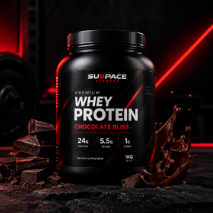 SuSpace Premium Whey Protein – Chocolate Bliss (1kg)