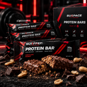 SuSpace Protein Bars – Chocolate Fudge (Pack of 6)